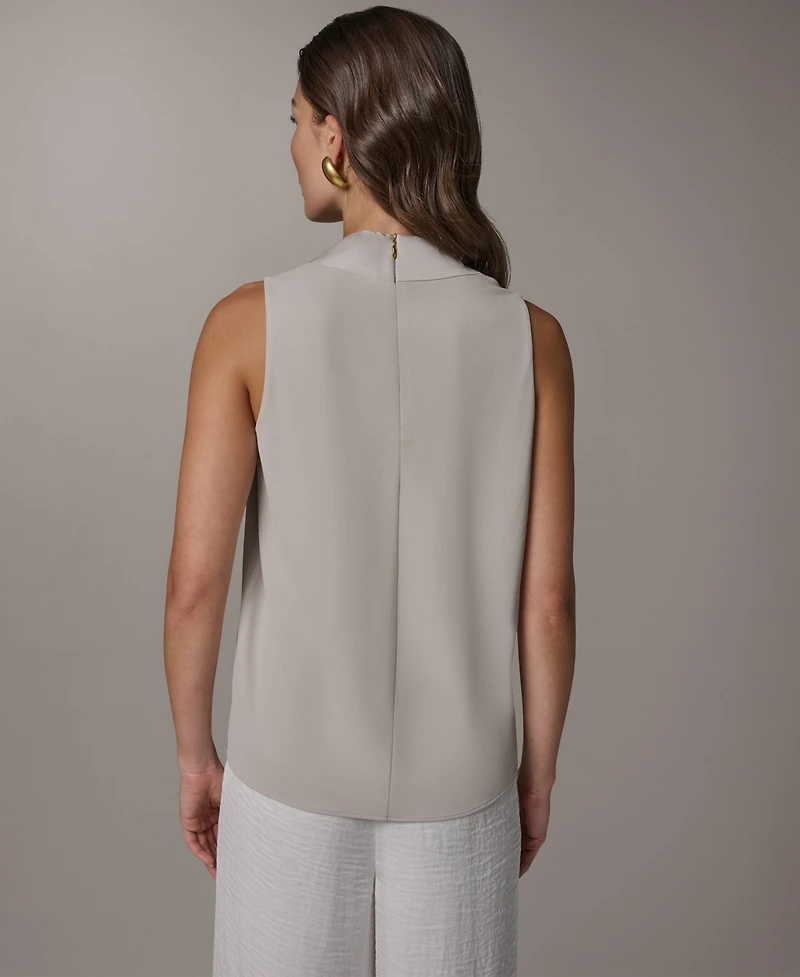 Donna Karan New York Women's Cowl Neck Top