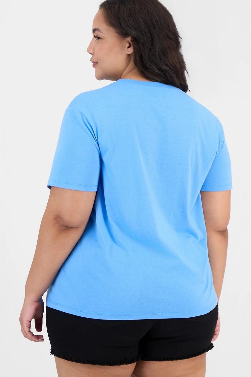 Disney Trendy Plus Stitch Ohana Crewneck Tee