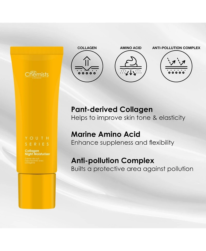 skinChemists 1% Collagen Night Moisturizer 50ml