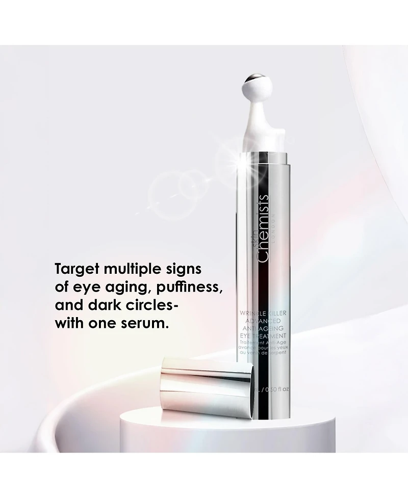 skinChemists Wrinkle Killer Advanced Anti-Aging Eye Treatment 15ml