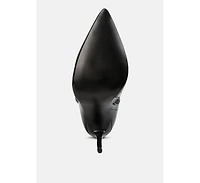 Riggle Long Patent Pu High Heel Boots