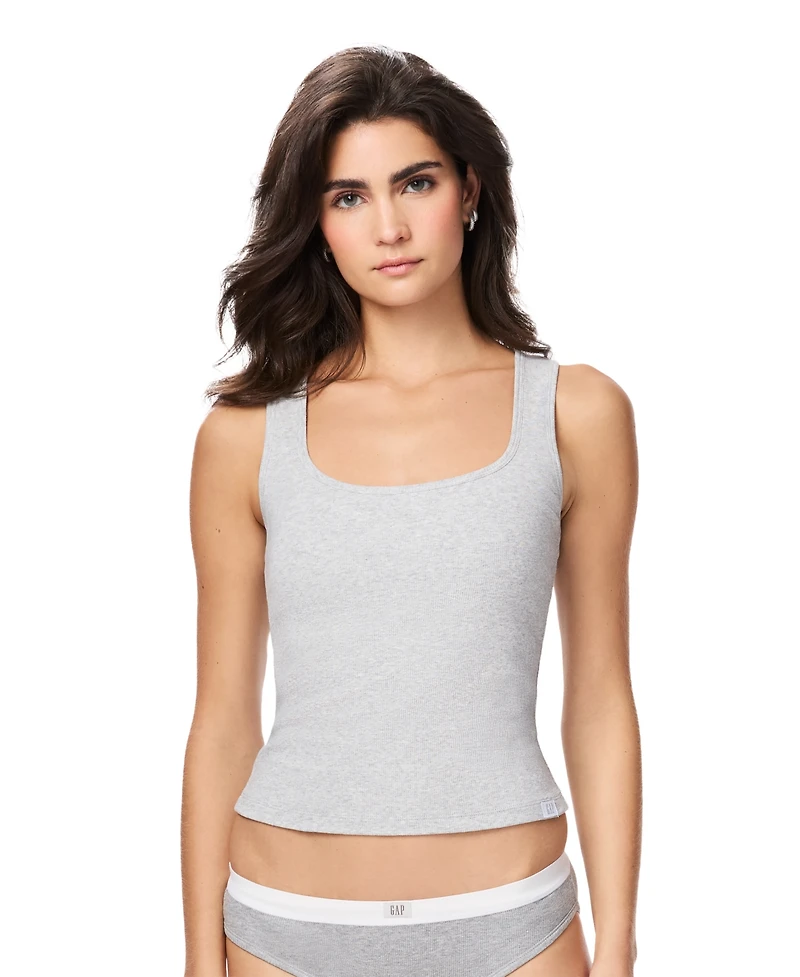 Gap Women's Ribbed Tank Straps Bra