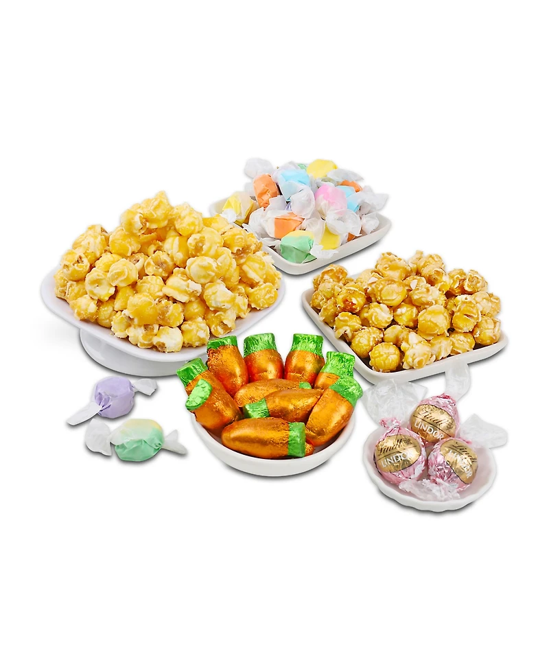 Alder Creek Gift Baskets Egg-cellent Candy and Treats Easter Tower Gift Set, 6 Piece