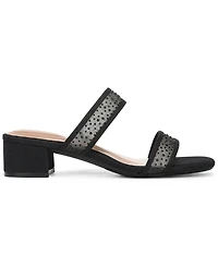 Style & Co Women's Violettt Two Band Mesh Evening Slip-On Sandals, Macy's Exclusive