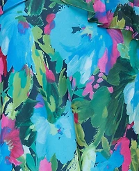 Xscape Women's V-Neck Tiered Gown