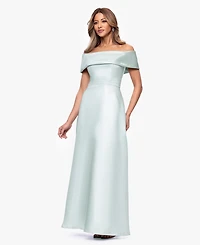 Xscape Women's Off-The-Shoulder Ball Gown