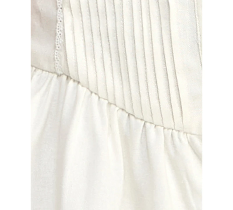 Seni & Cade Women's Tie-Shoulder Square Neck Mini Dress