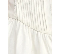 Seni & Cade Women's Tie-Shoulder Square Neck Mini Dress