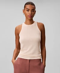 Calvin Klein Women's Viscose Sleeveless Crewneck Tank Top
