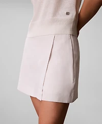 Calvin Klein Women's Blend High-Waisted Mini Skort
