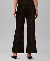 Calvin Klein Women's Floral Straight Leg Pants