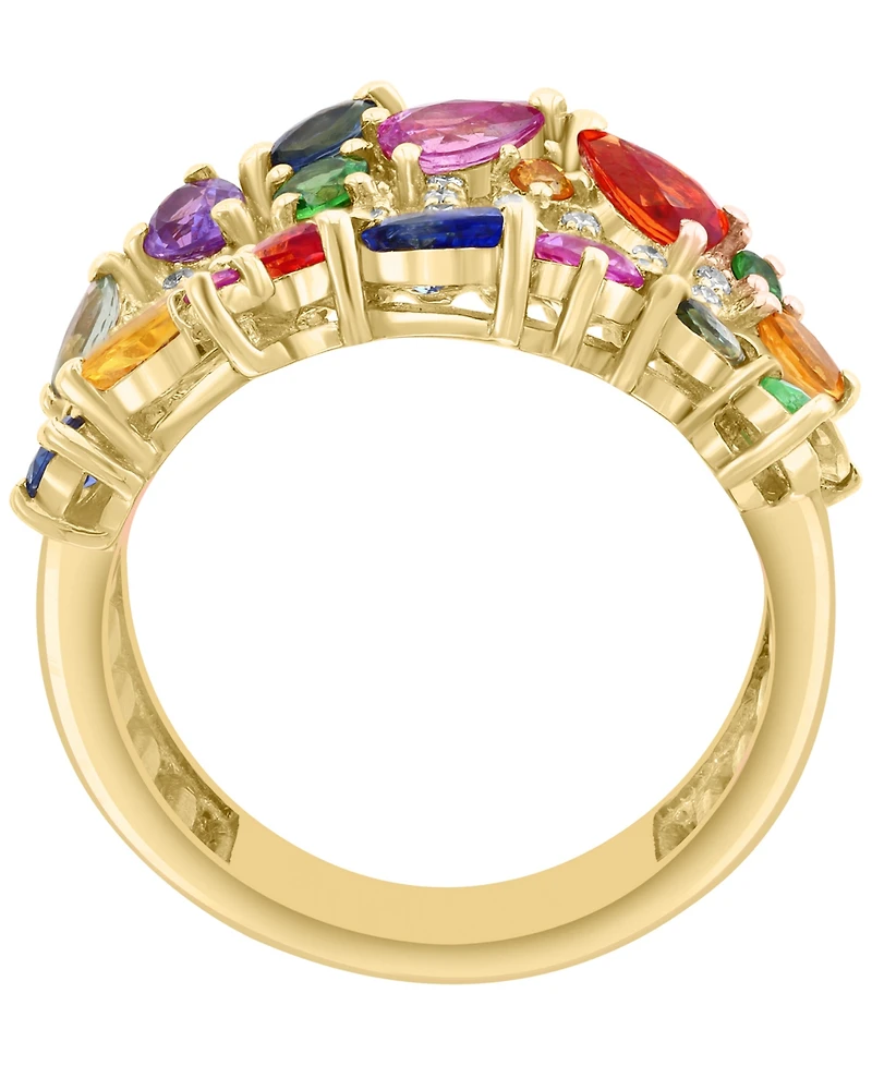 Effy Collection Multi-Gemstone (2.505 ct. t.w.) Ring in 14k Yellow Gold
