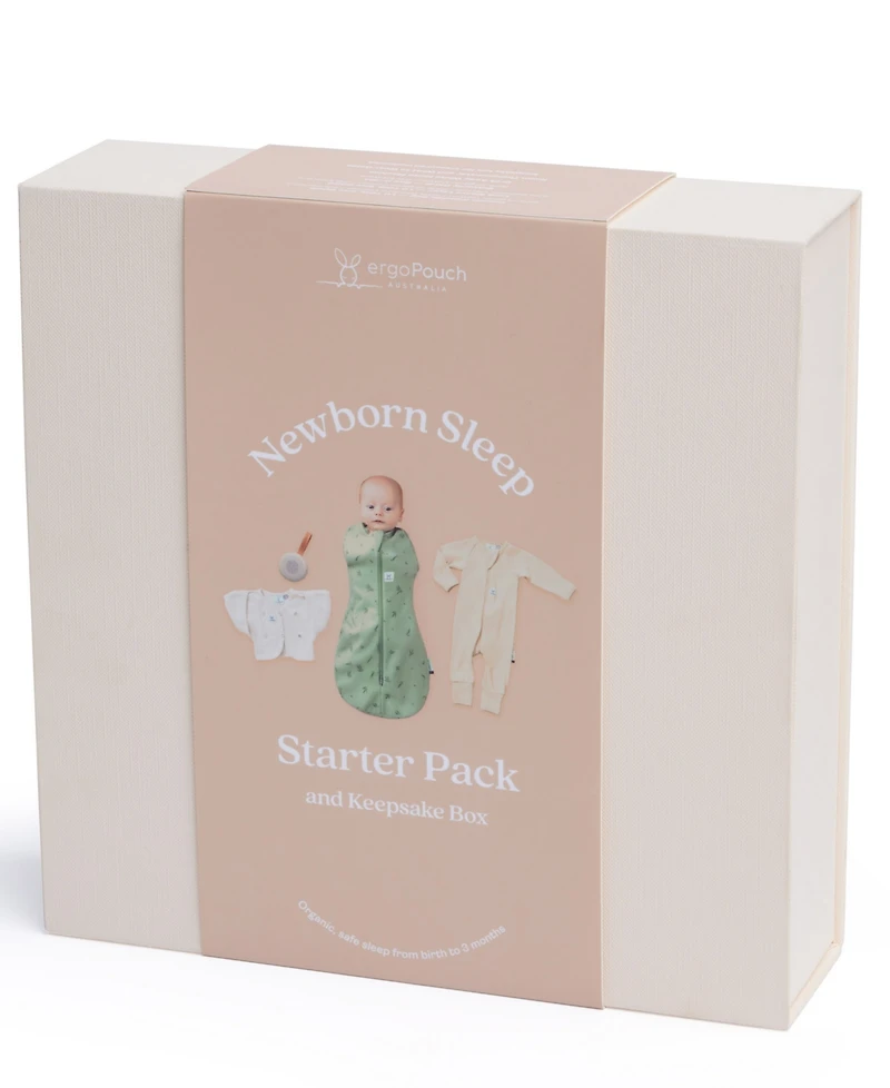 ergoPouch Baby Girls' Newborn Starter Pack Gift, 4-Piece Set