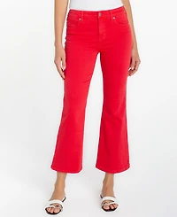 Liverpool Los Angeles Women's Hannah Cropped Flare Leg Jeans