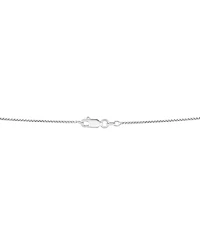 Macy's Men's Diamond Cross Pendant Necklace (1/4 ct. t.w.) in Sterling Silver