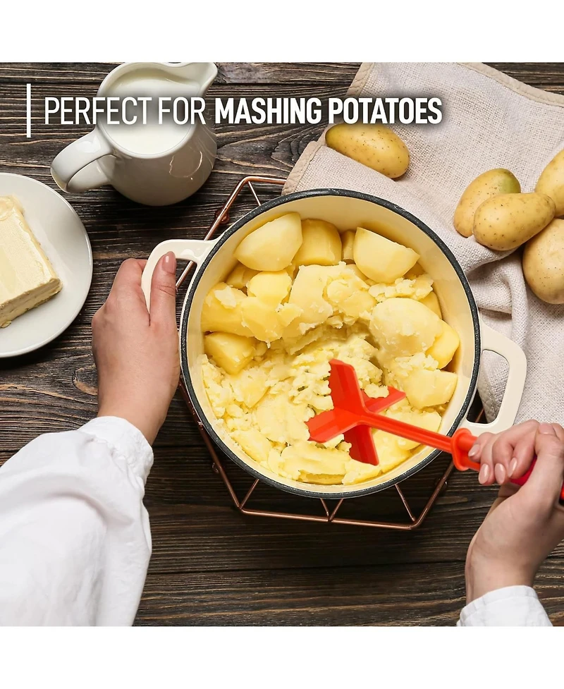 Ground Beef Chopper Tool Hamburger Smasher - Meat For