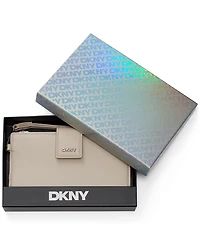 Dkny Boxed Lilah Snap Closure Flap Mini Wallet