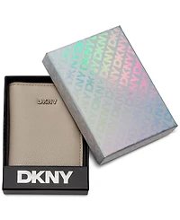 Dkny Boxed Lilah Snap Closure Mini Bifold Card Case