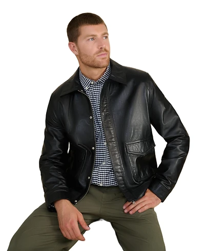 Furniq Uk Men's Leather Jacket