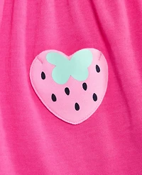 First Impressions Baby Girls' 0M-24M Strawberry-Pocket Dress, Macy's Exclusive
