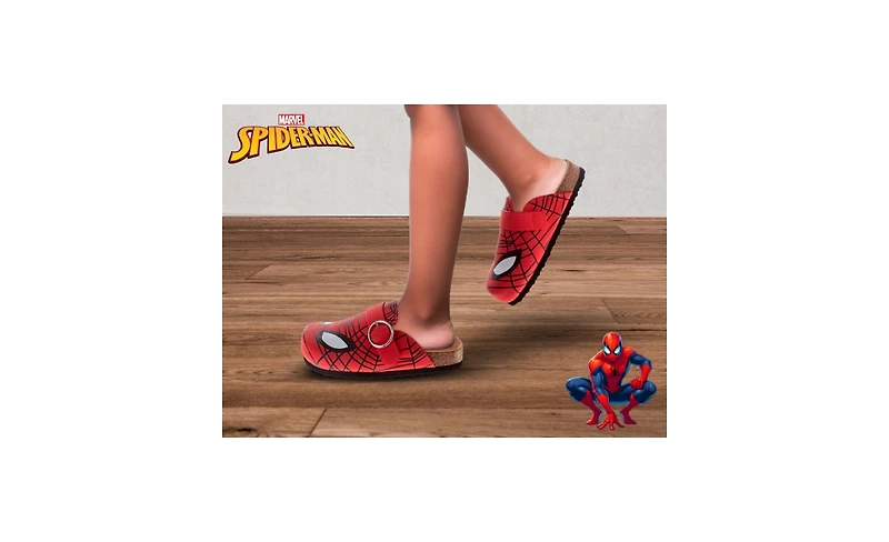 Spider-Man Little Boys Marvel Avengers Spiderman Clogs Slip On, Cork, and Mule Sandals