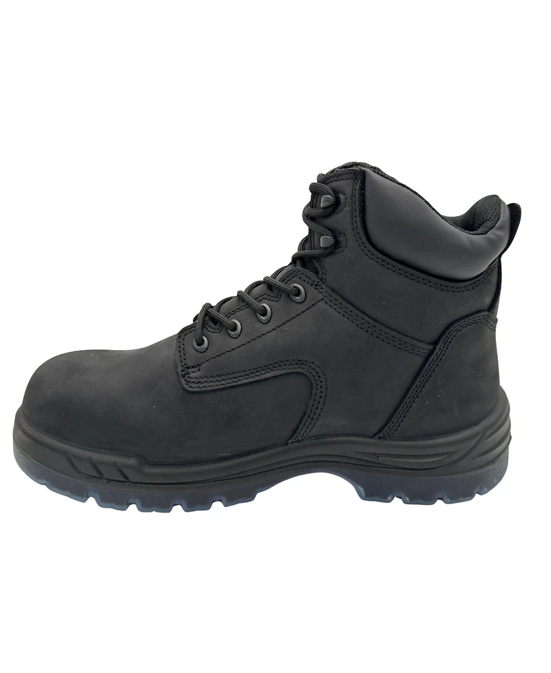 AdTec Men's Waterproof Composite Toe Work Boot with PolyFlex Outsole & Slip Resistance