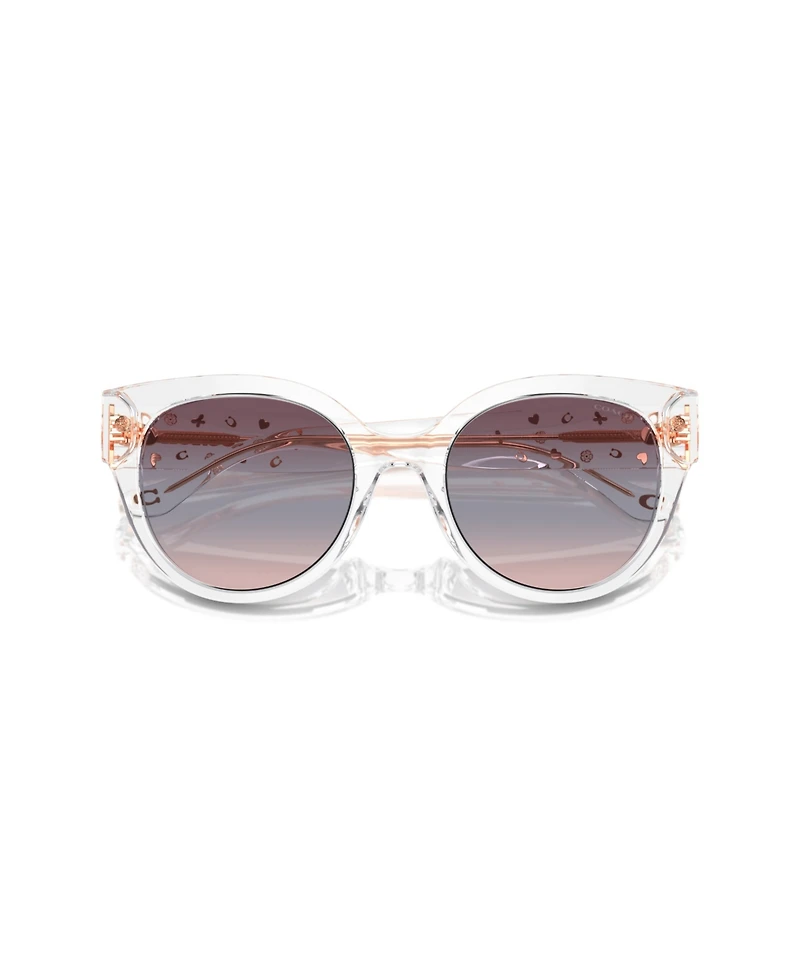 Coach Women's Round Sunglasses, CR612 HC8393U