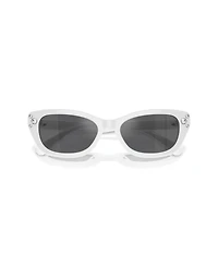 Swarovski Women's Rectangle Sunglasses, SK6019