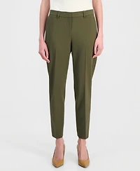 Tahari Asl Women's Shannon Straight-Leg Ankle Pants
