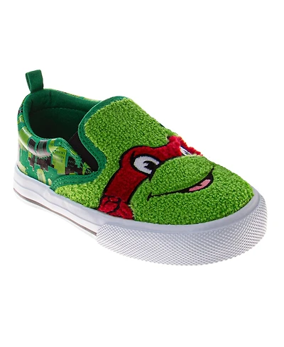 Nickelodeon Big Boys Teenage Mutant Ninja Turtles Slip-On Canvas Shoes