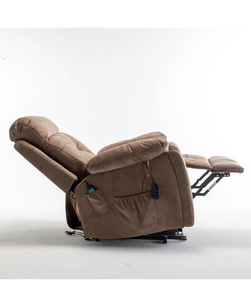 Clihome Recliners Lift Chair Relax Sofa Chair Livingroom Furniture Living Room Power Electric Reclining for Elderly
