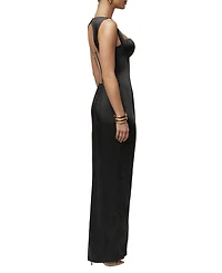 Jluxlabel Women's Amour Satin Maxi Dress