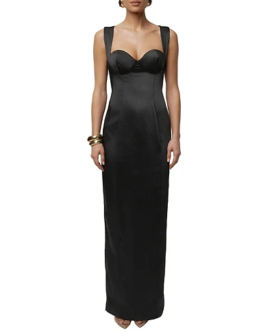 Jluxlabel Women's Amour Satin Maxi Dress