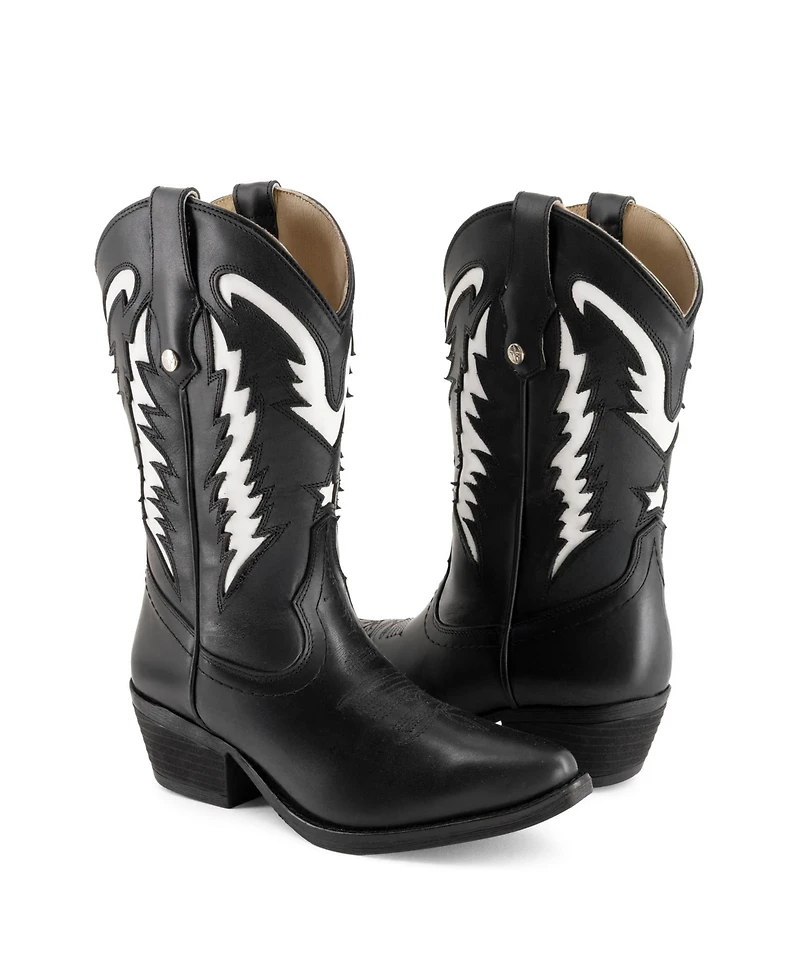 Forastero Women's Leather Boots Western Style