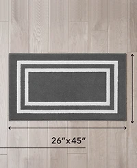 Jean Pierre New York Double Border Runner Rug, 26" x 45"