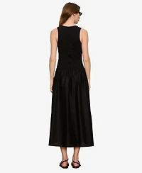 Sanctuary Women's Take Me Away Cotton Midi Dress