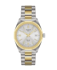 Tissot Unisex Two-Tone and Yellow Gold Stainless Steel Watch, 34mm