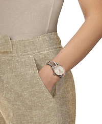 Tissot Women's T-Classic Two-Tone Stainless Steel Watch, 34mm