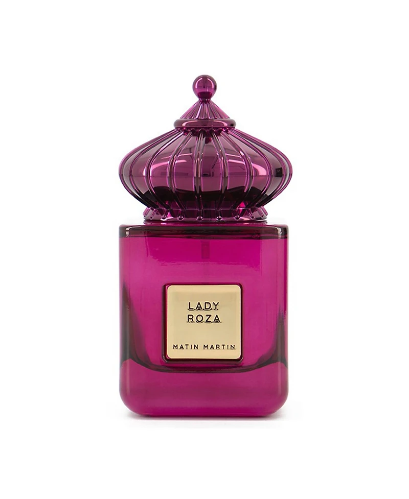 Matin Martin Lady Roza Floral Perfume for Women with Rose Cedar Cashmere Long-Lasting 3.4 oz