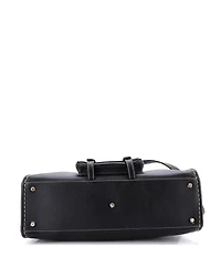 Pre-Owned Chloe Medium Edith Nm Satchel Leather