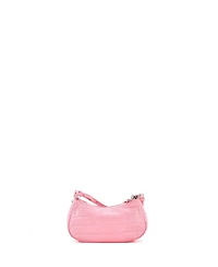 Pre-Owned Balenciaga Mini Le Cagole Giant Studs Shoulder Bag Embossed Leather