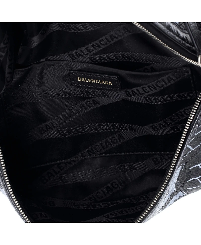 Pre-Owned Balenciaga Xxs Graffiti Souvenir Belt Bag Leather