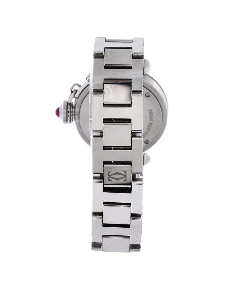 Pre-Owned Cartier Miss Pasha Quartz Watch in Stainless Steel 27mm