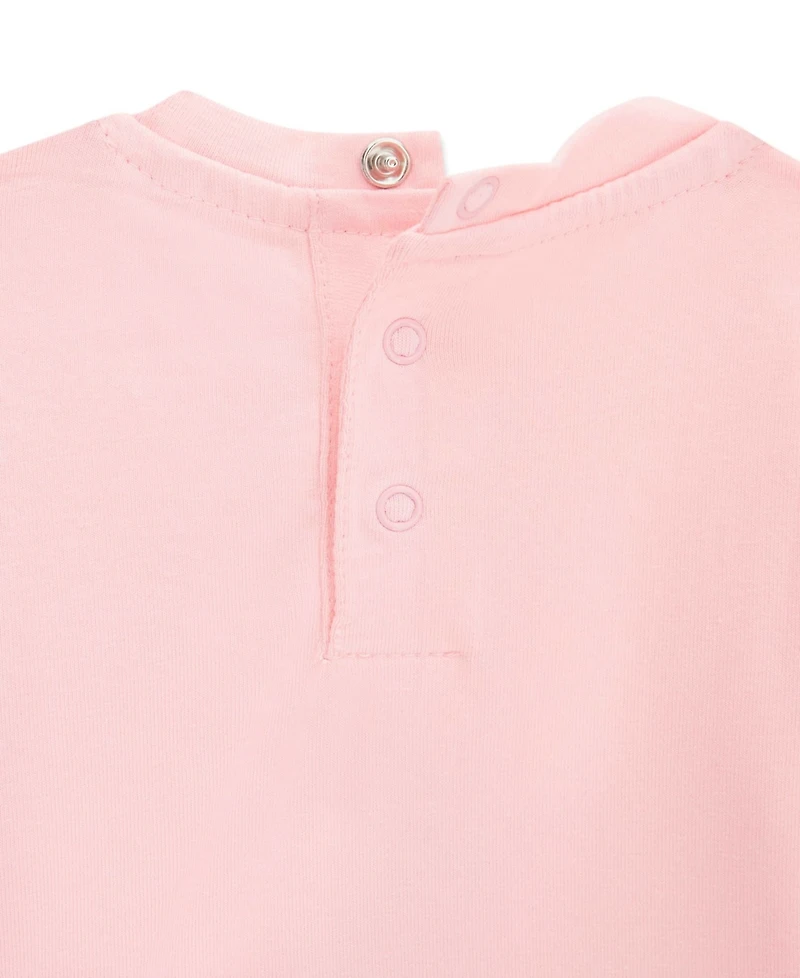 Guess Baby Girls' Strawberry Lemonade Short-Sleeve T-Shirt and Shorts, 2-Piece Set