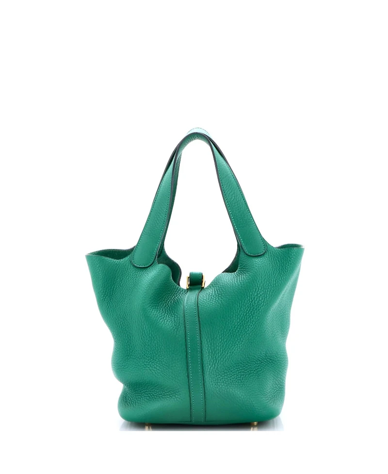 Pre-Owned HERMES Mm Picotin Lock Bag Clemence