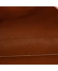 Pre-Owned HERMES Sac a Depeches Light 1-37 Briefcase Evercolor