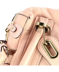 Pre-Owned Chloe Medium Paraty Top Handle Bag Leather