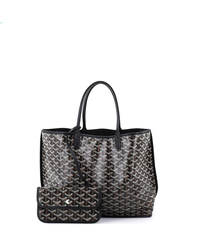 Pre-Owned Goyard Pm Anjou Reversible Tote Printed Coated Canvas