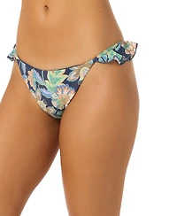 O'Neill Women's Mermaid Floral Jalisco Pull-On Bikini Bottom