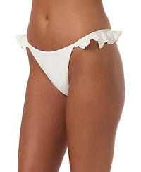 O'Neill Women's Darling Daisy Jalisco Side Ruffle Bikini Bottom